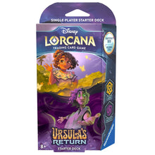 Load image into Gallery viewer, Ursula's Return Amber &amp; Amethyst - Starter Deck  includes FREE Pikachu at the museum oversized card