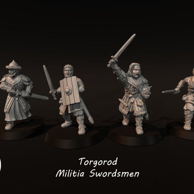 Torgorod-Militia-Swordsmen-Miniatures