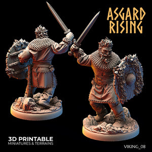 viking resin 3d printed models