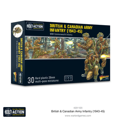 British & Canadian Army Infantry 1943-45
