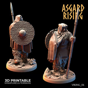 viking resin 3d printed models