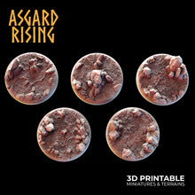 Load image into Gallery viewer, viking resin 3d printed models bases