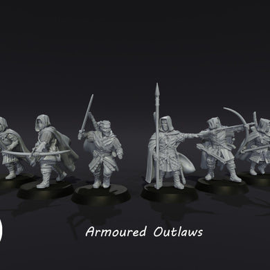 Medbury Miniatures - Armoured Outlaws