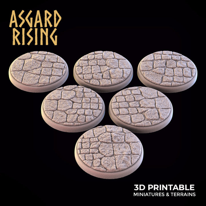 Stone Road Round Bases (6)
