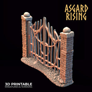 Asgard Rising 3D Printable Gates