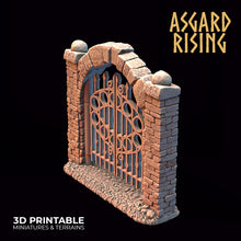 Load image into Gallery viewer, Asgard Rising 3D Printable Gates