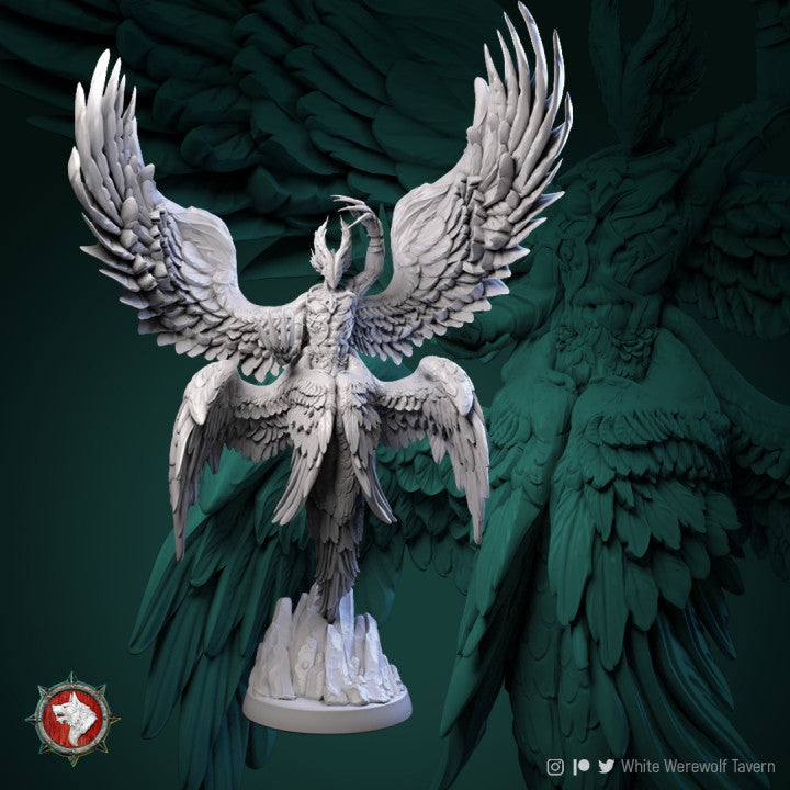 White Werewolf Tavern - Archon Bird Creature.