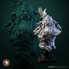 Load image into Gallery viewer, Leshy-Bust-3D-Printed
