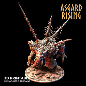 Stone troll scale miniatures