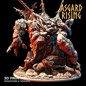 Stone troll scale miniatures