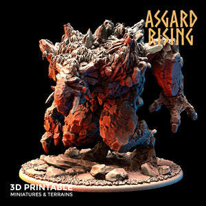 Stone troll scale miniatures