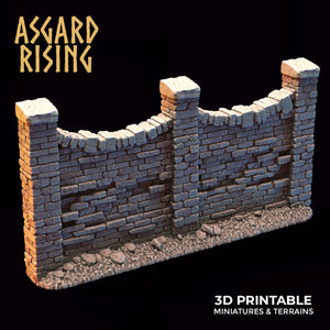 Stone Wall Fences With Gate