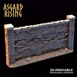 Stone Wall Fences With Gate