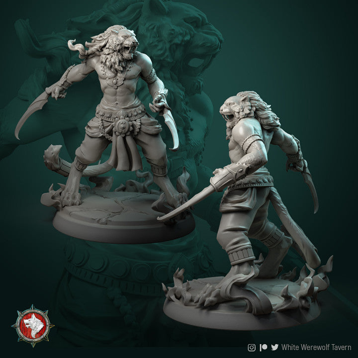 Tabaxi Leonin Warrior (Male)
