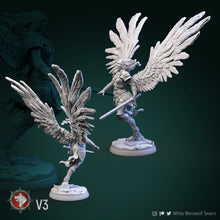 Load image into Gallery viewer, 3D-Printed-Valkiries-Set-of-6-White-Werewolf-Tavern