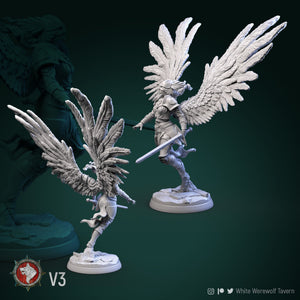 3D-Printed-Valkiries-Set-of-6-White-Werewolf-Tavern
