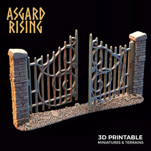 Wrought Iron Fences With Gate