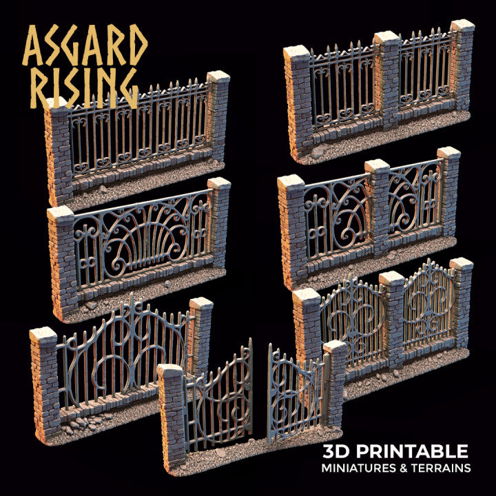 Wrought Iron Fences With Gate