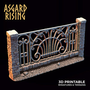 Wrought Iron Fences With Gate