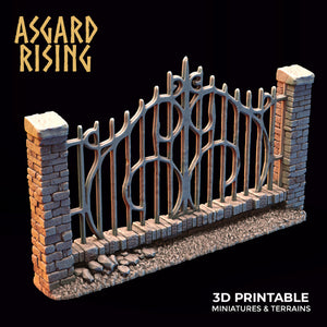 Wrought Iron Fences With Gate