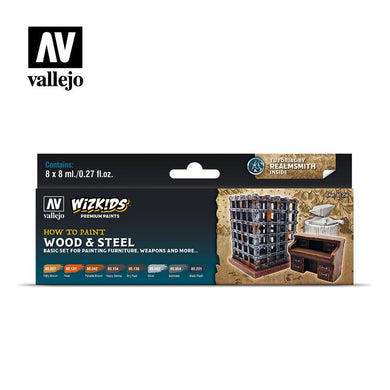 Wood & Steel - AV Vallejo Wizkids Set