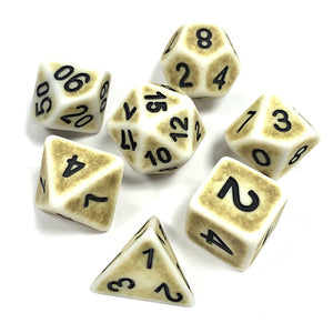 Ancient Poly Dice Set - Box