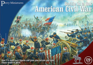 Battle in a Box American Civil War Plastics war gaming table top miniatures
