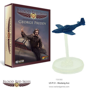 Blood Red Skies - George Preddy - United States P-51D Mustang Ace Pilot
