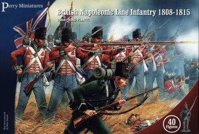 Napoleonic British Line Infantry Perry miniature Plastic 28mm