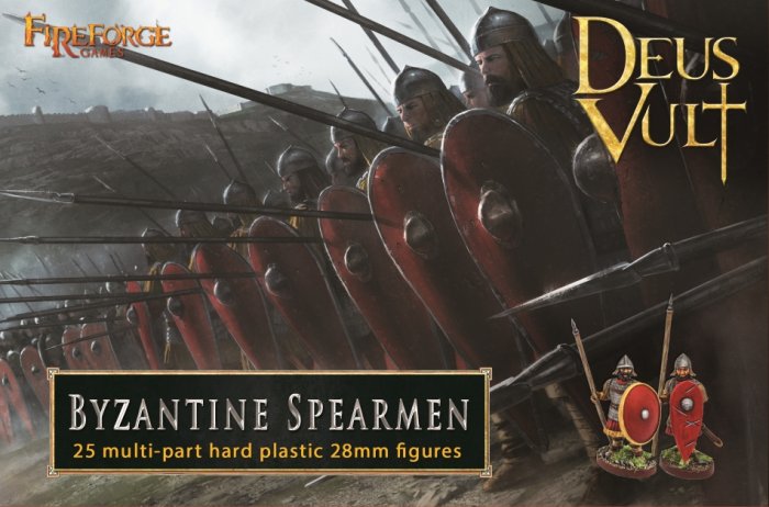 Byzantine SPearment, Deus Vult gaming sytem, historical wargames miniature plastics