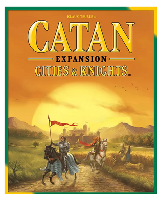 catan cities and knights board game cover