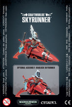 Load image into Gallery viewer, Aeldari-skyrunner-warhammer-40K-ministures