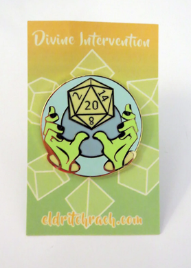 Divine Intervention Pin Badge