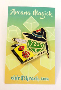 Arcana Magick Pin Badge