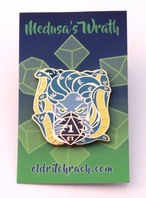 Medusas Wrath Pin Badge