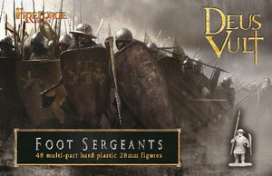Foot Sergeants Plastic Foot Sergeants from Fireforge Games.  48 figures per box 28mm sized