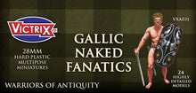 Load image into Gallery viewer, Gallic Naked Fanatics Warriors Miniatures