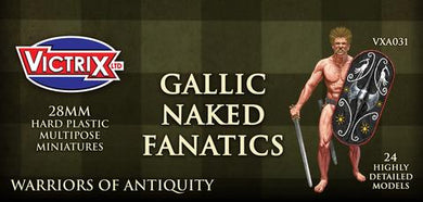 Gallic Naked Fanatics Warriors Miniatures