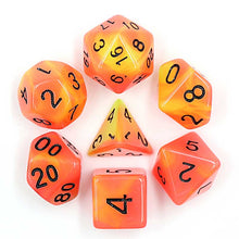 Load image into Gallery viewer, Glow Poly Dice Set