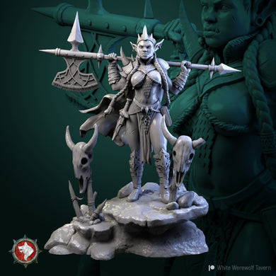 Goblin-Queen-3d-Printed-Miniature