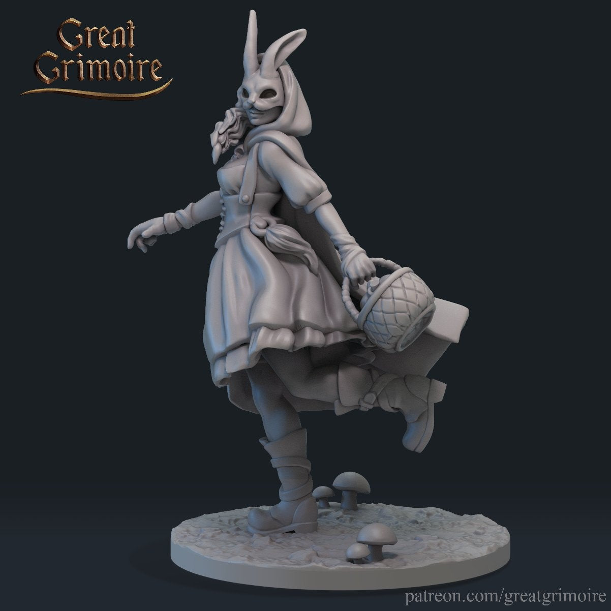 Little Red Rabbit Girl