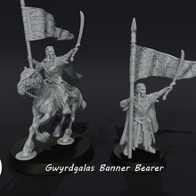 Load image into Gallery viewer, 3D-Printed-Resin-Gwyardgalas-Banner-Bearer