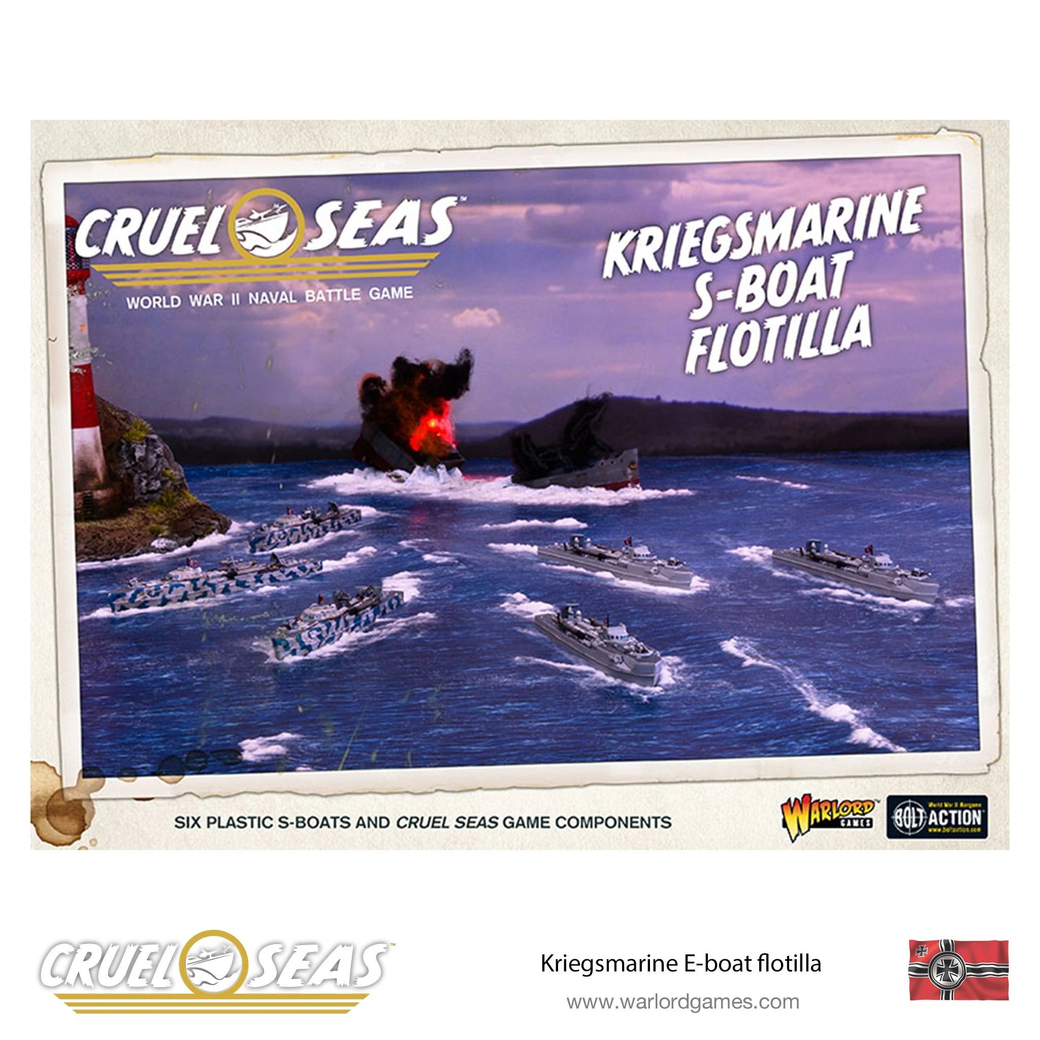 Cruel Seas - Kriegsmarine S-Boat Flotilla