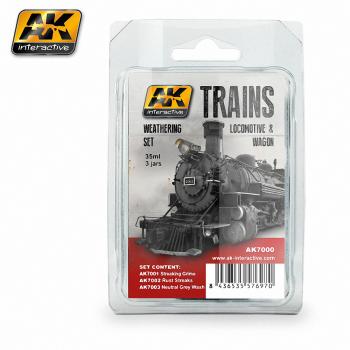 Locomotive & Wagon Weathering Set