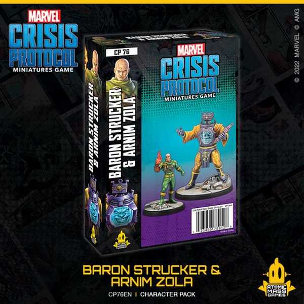 Marvel Crisis Protocol: Baron Strucker and Arnim Zolas