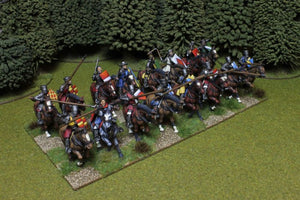  Medieval Knights Box of 16 multi-part, hard plastic mounted Conquest Games