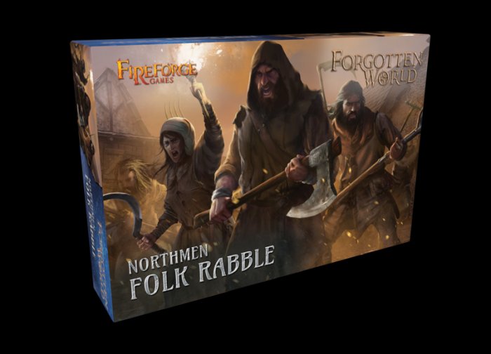 Fireforge northmen folf rabble models box art