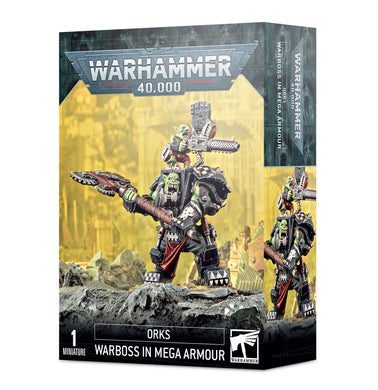 orks-warboss-in-mega-armour-warhammer 40k 