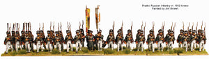 Napoleonic russian infantry models