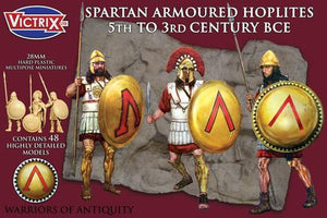 Spartan-armoured-hoplites-5th to-3rd -century-bce models